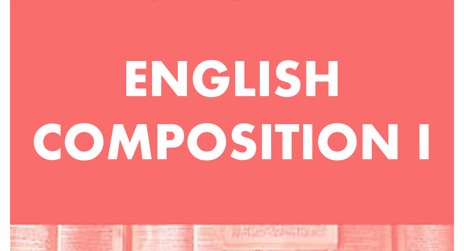 English Composition I